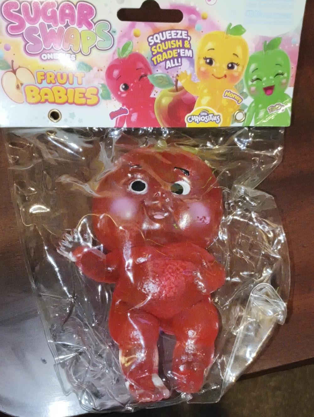 Sugar Swaps Fruit Babies Red Squeeze Toy - Kids Toy